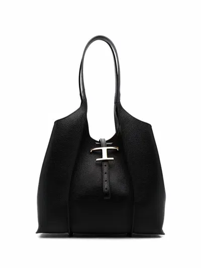 Tod's Borsa Shopper Timeless In Nero