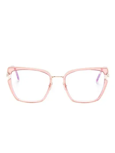 Tom Ford Cat-eye Glasses In Pink