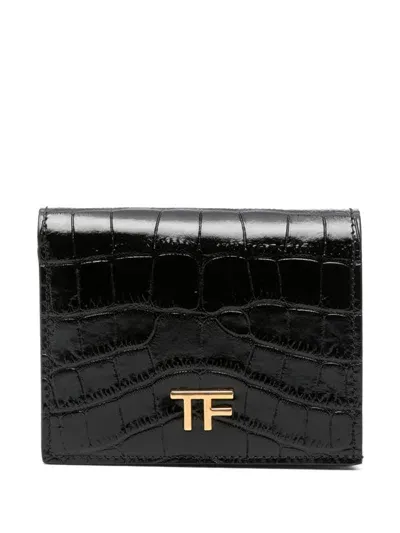 Tom Ford Classic Tf Wallet In Black