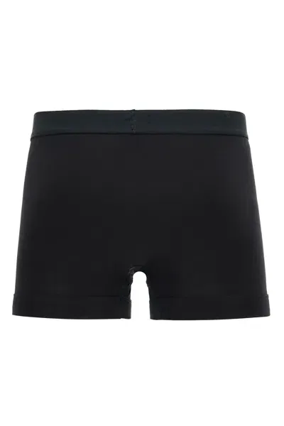 Tom Ford Cotton Bi Pack Boxer Briefs With Logo Band In Black