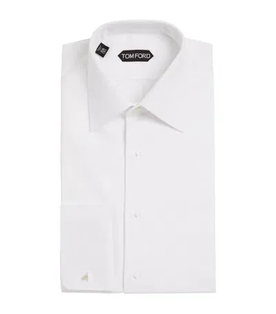 Tom Ford Cotton Cocktail Shirt In White