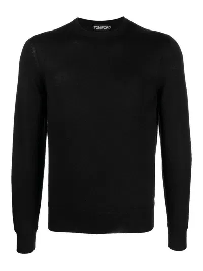 Tom Ford Crewneck In Black