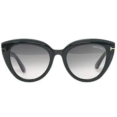 Pre-owned Tom Ford Damen Sonnenbrille Ft0938 Tori 01b Sonnenbrille In Schwarz