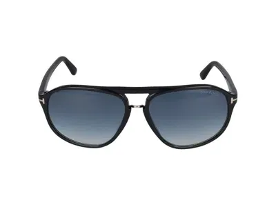 Tom Ford Eyewear Oval In Black