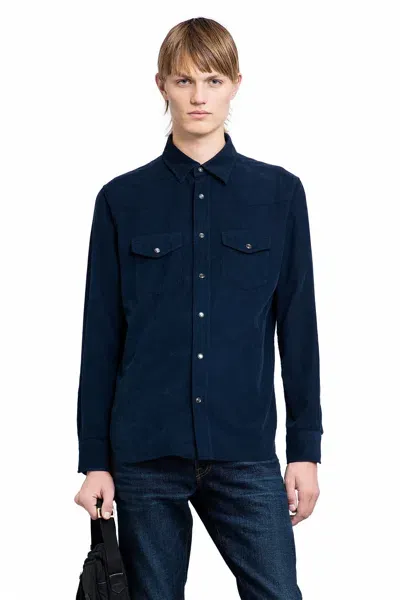 Tom Ford Man Blue Shirts