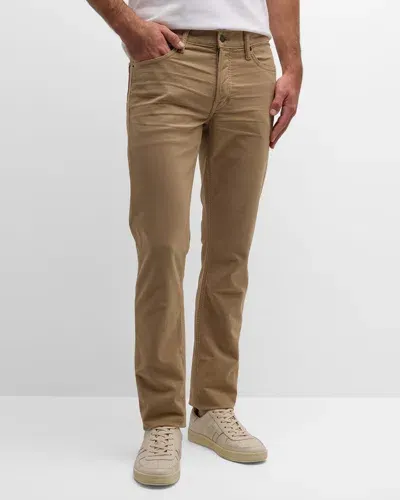 Tom Ford Men's Moleskin Slim-fit Jeans In Chocolate