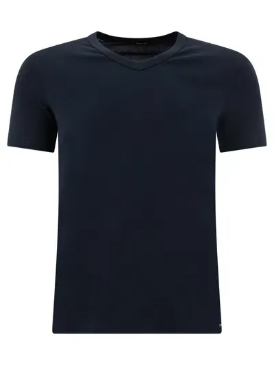 Tom Ford Slim-fit Stretch Cotton-jersey T-shirt Underwear In Blue