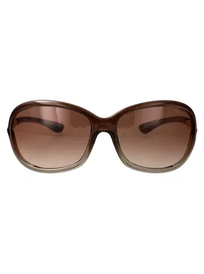 Tom Ford Sunglasses In 38f Bronzo/altro / Marrone Grad