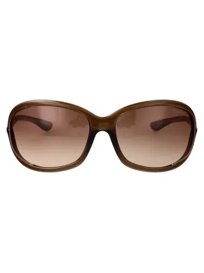 Tom Ford Sunglasses In 48f Marrone Scuro Luc / Marrone Grad