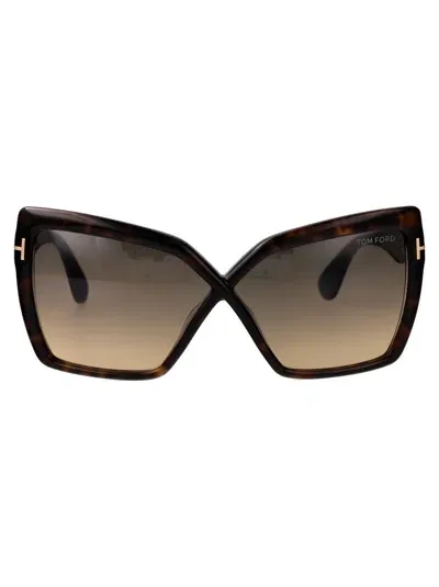 Tom Ford Sunglasses In Brown