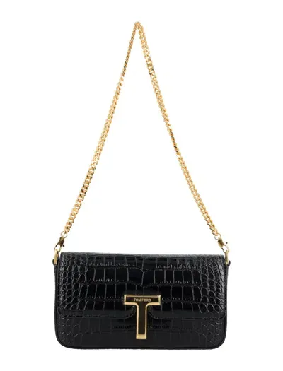 Tom Ford Wallis Mini Bag In Black