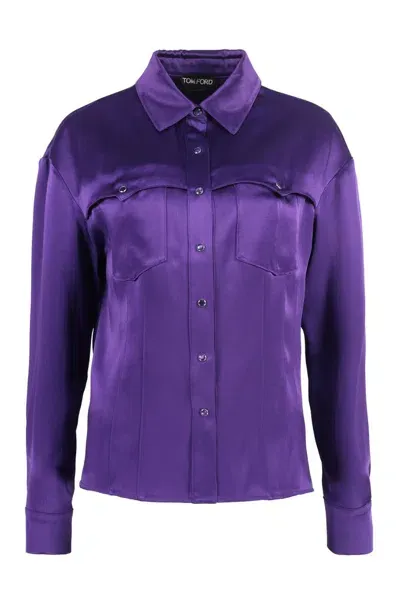 Tom Ford Western In Purple