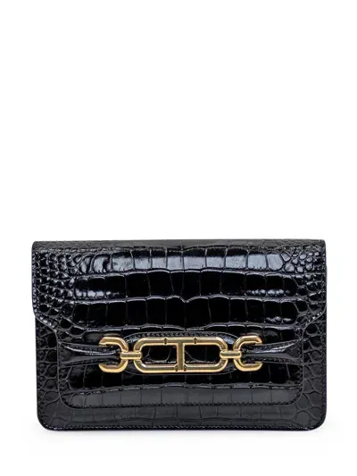 Tom Ford Whitney Leather Bag In Black