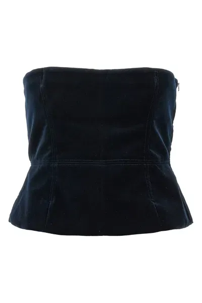 Tom Ford Velvet Top In Blue