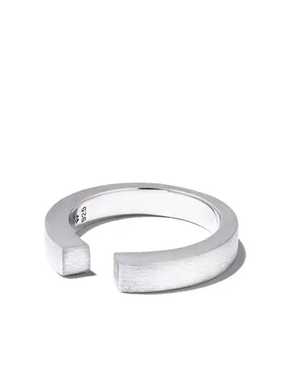 Tom Wood Cut-out Open Ring In Silver