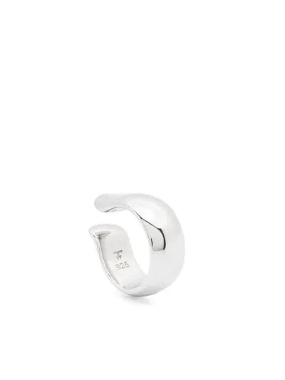 Tom Wood Oyster Ear Cuff In Silver