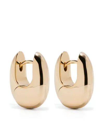 Tom Wood Small Pebble Earrings In Gold