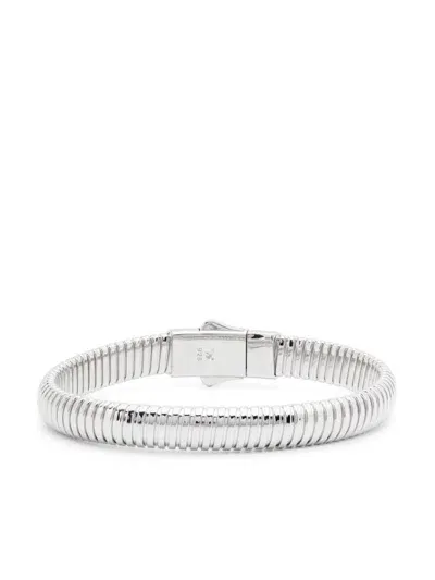 Tom Wood Tubogas Bracelet In Silver