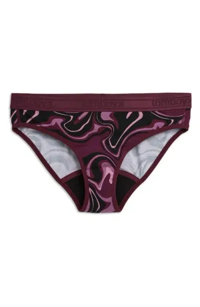 Tomboyx First Line Stretch Cotton Period Bikini In Go With The Flow