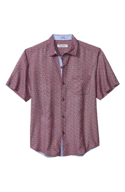 Tommy Bahama Coconut Point Beachcomber Button-up Shirt In After Dark