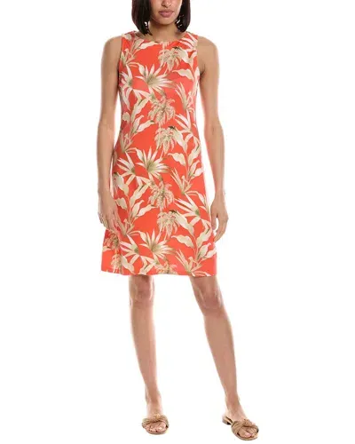 Tommy Bahama Darcy Exotic Tropic Mini Dress In Blazing Orange