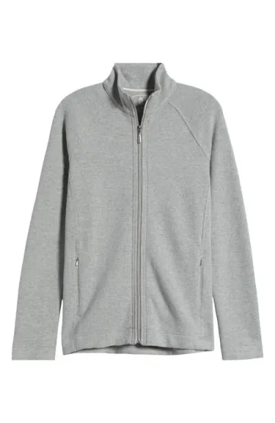 Tommy Bahama New Aruba Zip Jacket In Fossil Grey Heather