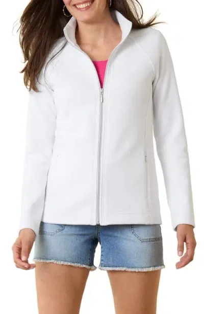 Tommy Bahama New Aruba Zip Jacket In White