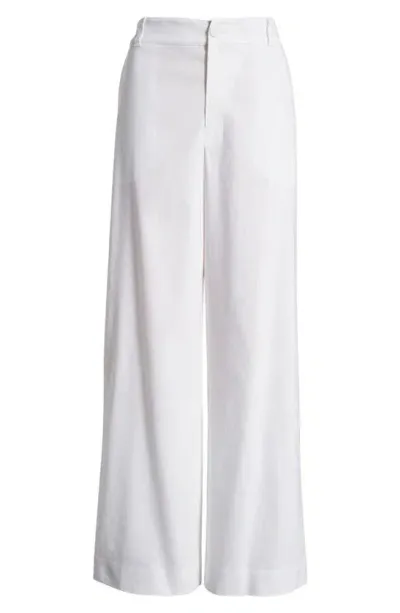 Tommy Bahama Paloma Coast Wide Leg Linen Blend Pants In White