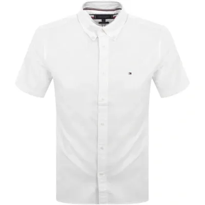 Tommy Hilfiger 1985 Flex Oxford Mens Shirt In White