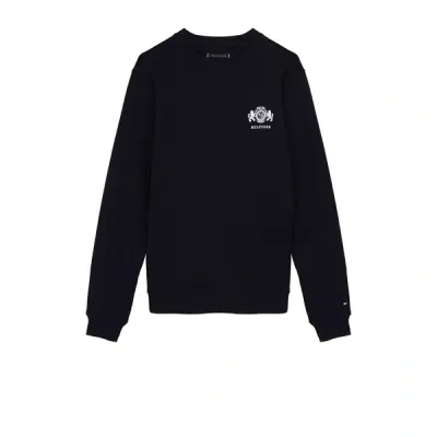 Tommy Hilfiger Cotton Sweatshirt In Blue