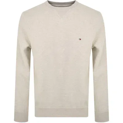 Tommy Hilfiger Essential Fleece Sweatshirt Cream