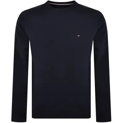 Tommy Hilfiger Flag Logo Sweatshirt Navy