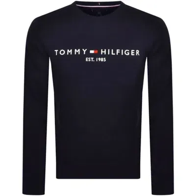 Tommy Hilfiger Logo Sweatshirt Navy