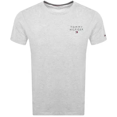 Tommy Hilfiger Logo T Shirt Grey