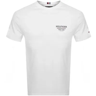 Tommy Hilfiger Logo T Shirt White