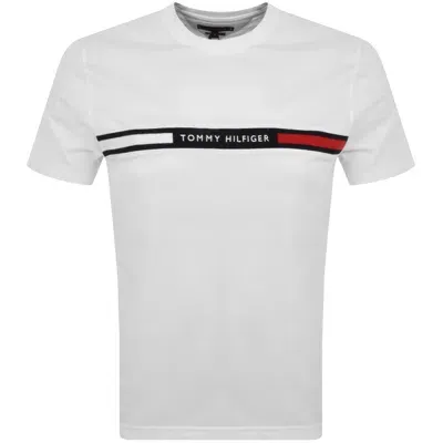 Tommy Hilfiger Logo T Shirt White