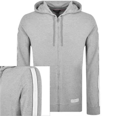 Tommy Hilfiger Lounge Taped Hoodie Grey