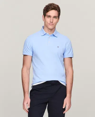 Tommy Hilfiger Core 1985 Regular Mens Polo Shirt In Vessel Blue