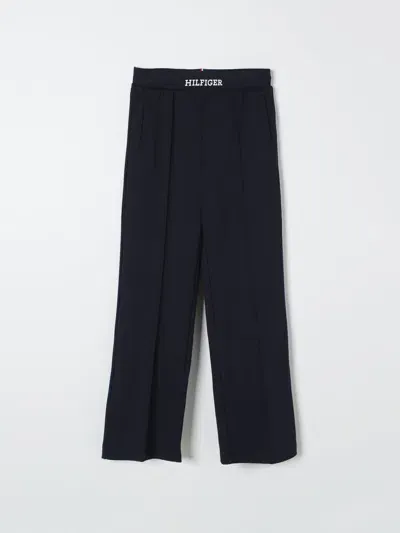 Tommy Hilfiger Pants  Kids Color Blue In Blau