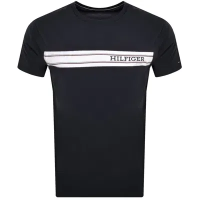 Tommy Hilfiger Short Sleeve T Shirt Navy