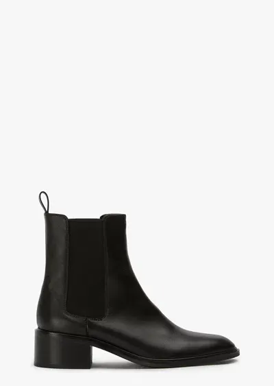 Tony Bianco Fremont Black Como Ankle Boots