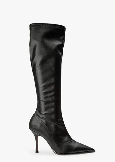 Tony Bianco Knight Black Venezia Calf Boots