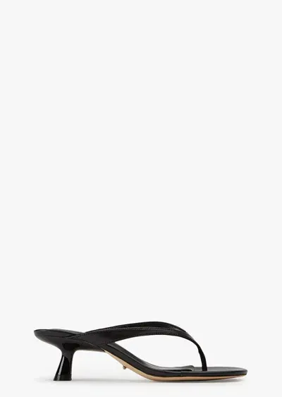 Tony Bianco Krista Sandal In Black Nappa