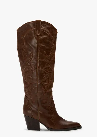 Tony Bianco Petra Saddle Wax Calf Boots