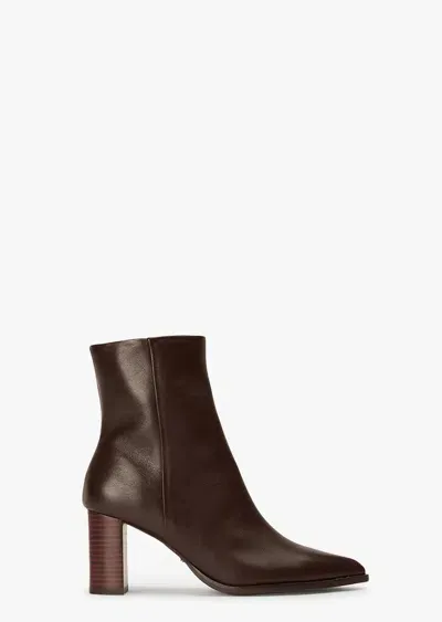 Tony Bianco Phoenix Choc Como Ankle Boots