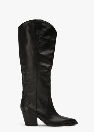 Tony Bianco Presley Black Venice Calf Boots