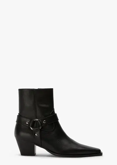 Tony Bianco Teague Black Como Ankle Boots