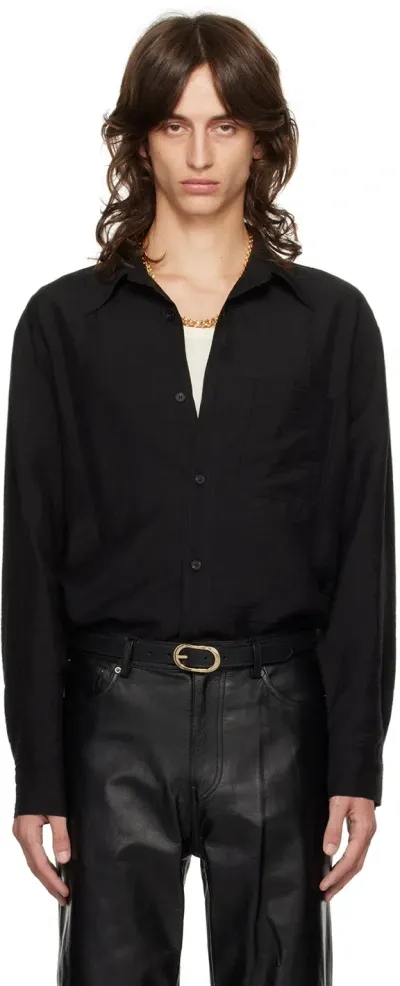 Tonywack Black Brushed Shirt