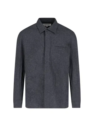 Tonywack Wool Shirt In Gray