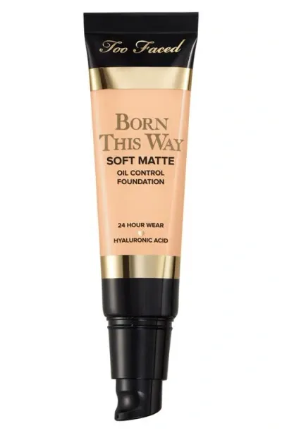 Too Faced Born This Way Matte Longwear Liquid Foundation Makeup Almond 1 oz / 29.57 ml